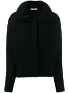 Odeeh Ribbed Cardigan - Black