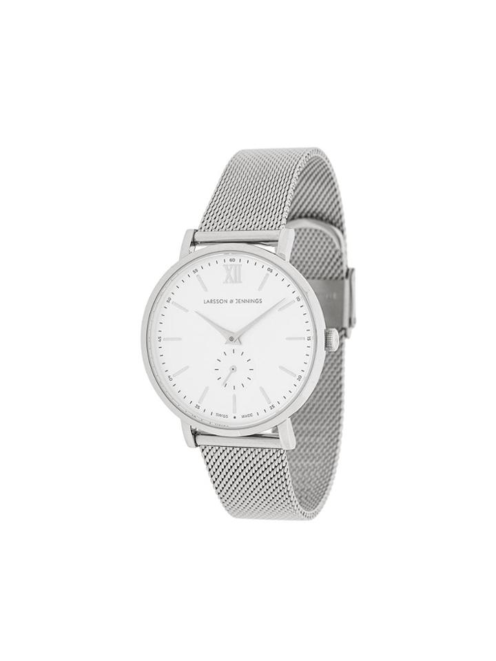 Larsson & Jennings Lugano Sloane Milanese Watch - Silver