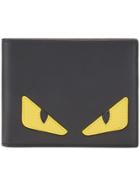 Fendi Monster Eyes Wallet - Black