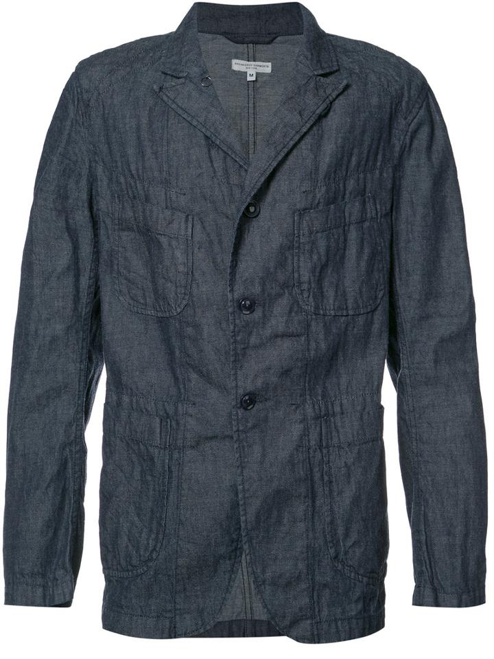 Engineered Garments Chambray Jacket, Men's, Size: Xl, Blue, Cotton