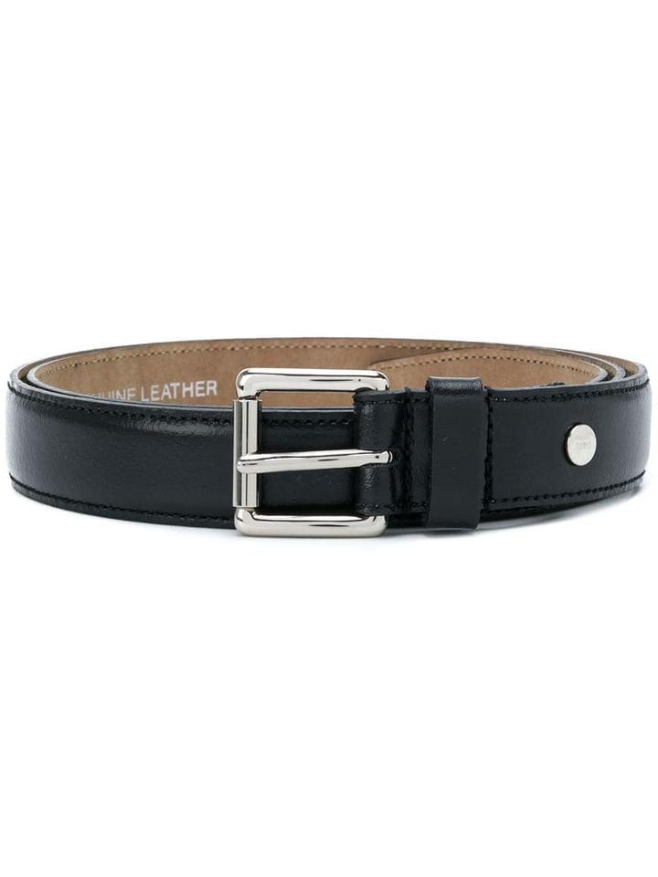 Ami Paris Classic Thin Belt - Black