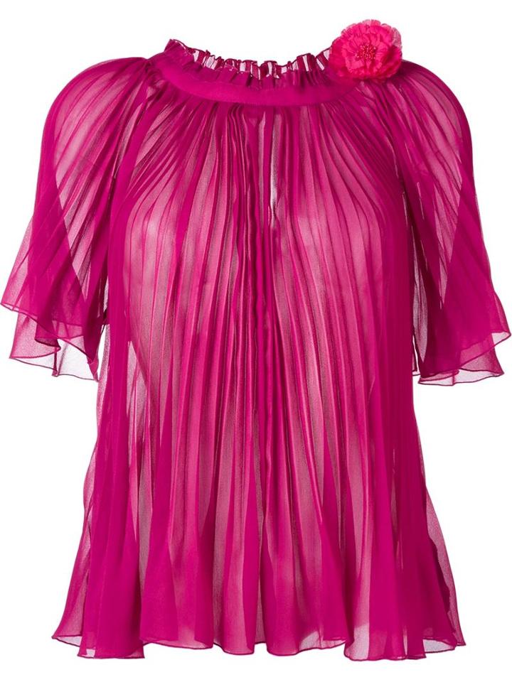 Muveil Pleated Blouse