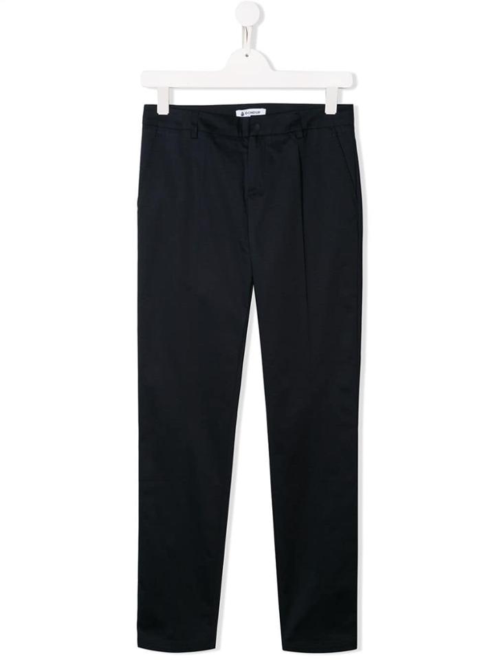 Dondup Kids Teen Formal Trousers - Blue