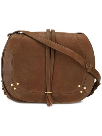 Jérôme Dreyfuss Nestor Crossbody Bag, Women's, Brown, Cotton/leather