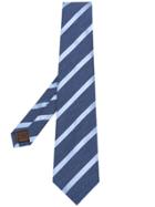 Church's Striped Tie - Blue