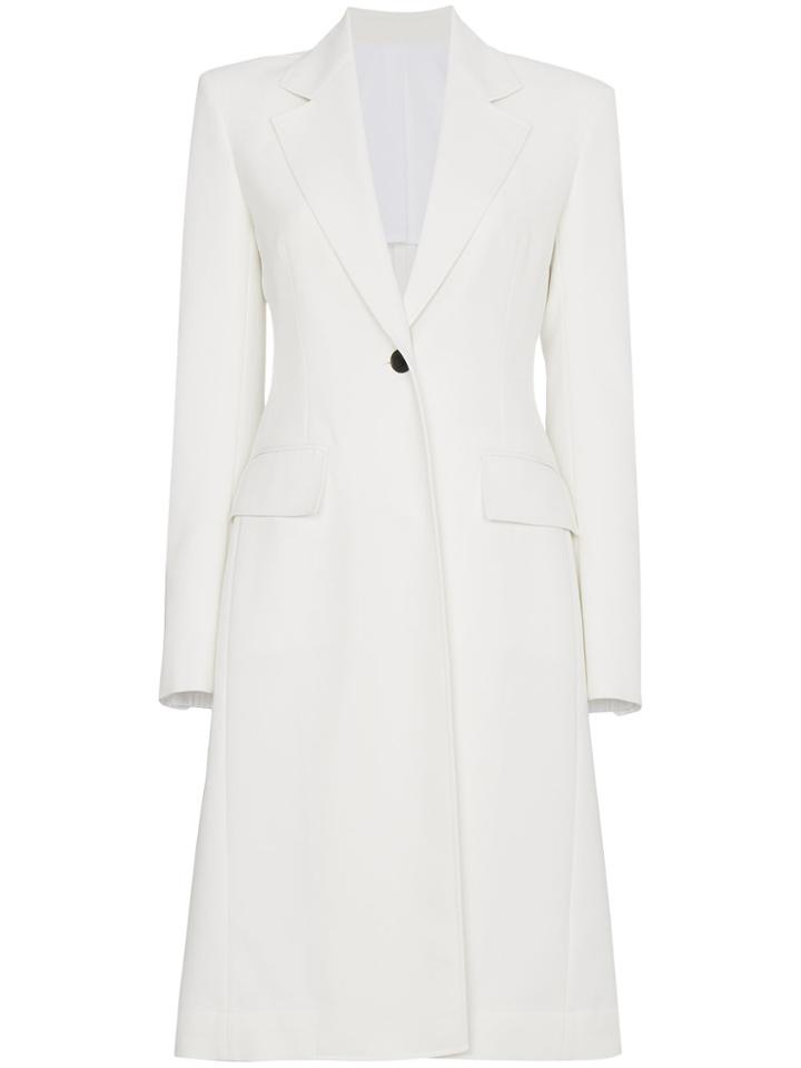 Calvin Klein 205w39nyc Wool Blend Coat - White