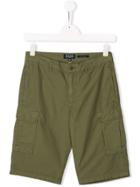 Woolrich Kids Cargo Shorts - Green