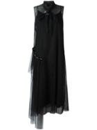 Simone Rocha Tulle Layer Dress, Women's, Size: 10, Black, Polyamide/acetate/polyester/spandex/elastane