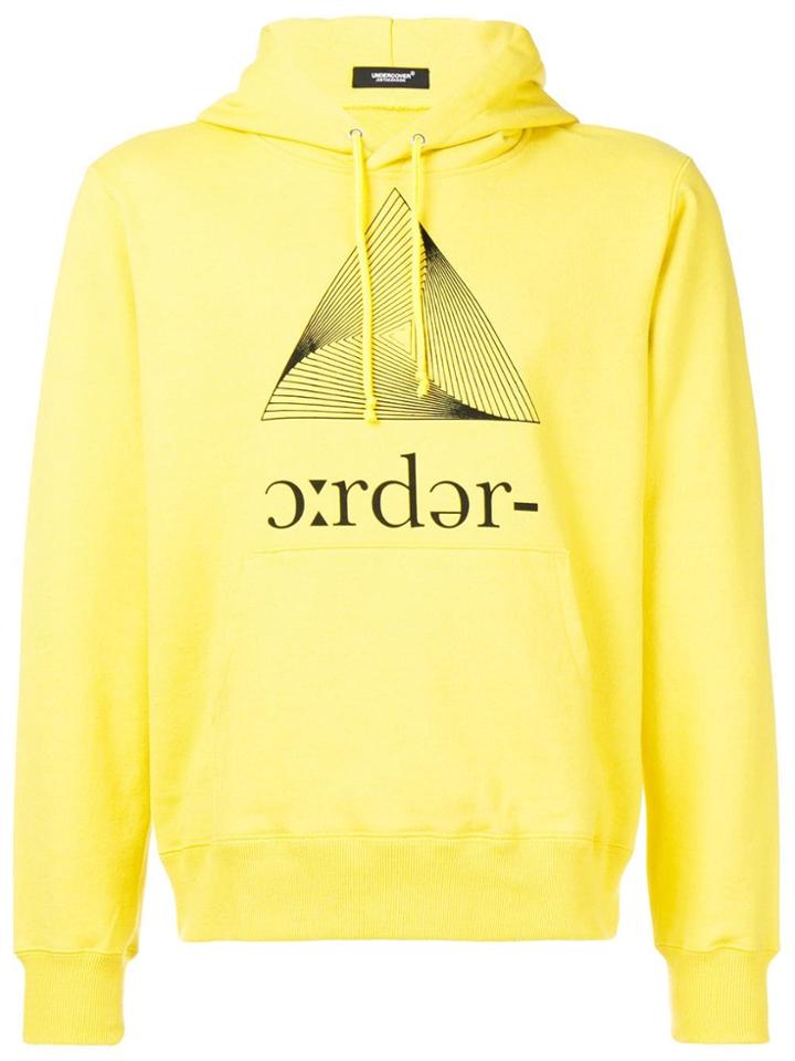 Undercover Printed Hoodie - Yellow & Orange