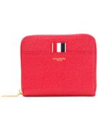 Thom Browne Zipped Mini Wallet - Red