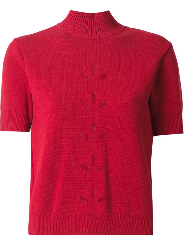 Talie Nk Knit Top, Women's, Size: G, Red, Polyamide/viscose