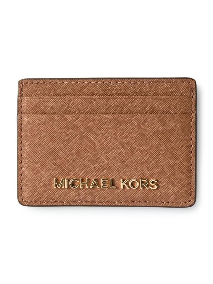 Michael Kors 'jet Set' Cardholder - Brown