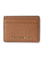 Michael Kors 'jet Set' Cardholder - Brown