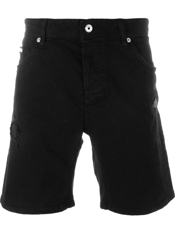 Just Cavalli Distressed Shorts