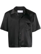 Ernest W. Baker Tailored Bowling Shirt - Black