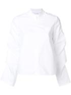 Vejas Flared Sleeve Shirt - White