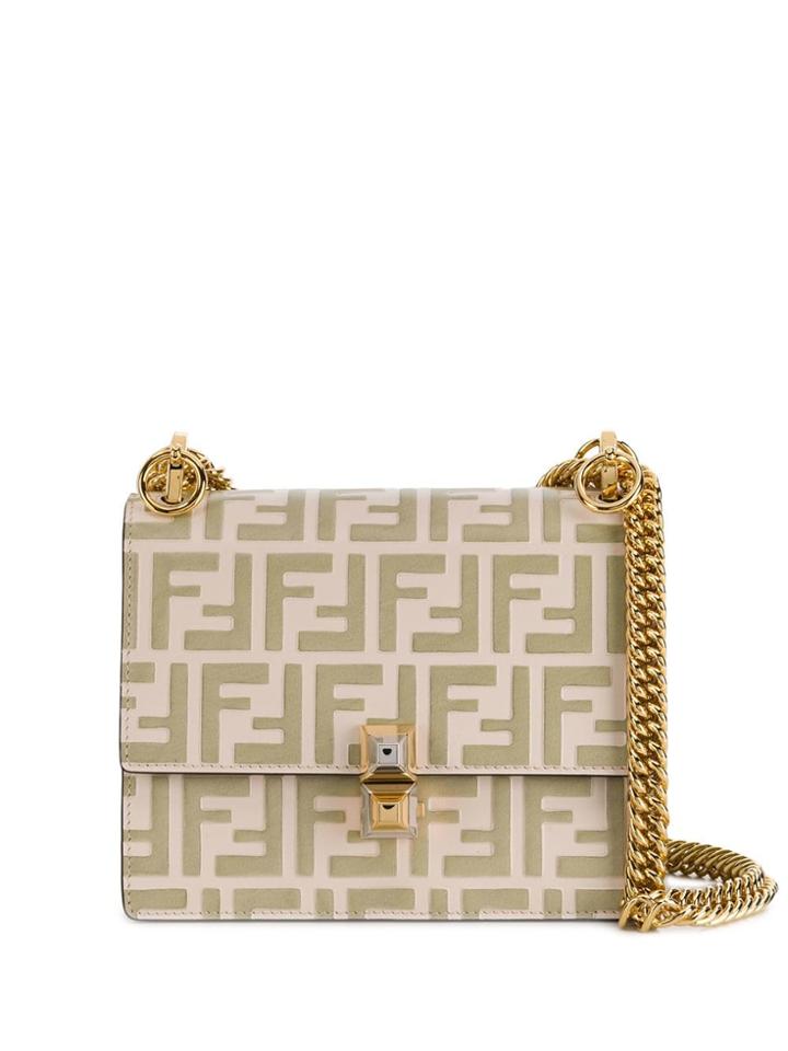 Fendi Kan I Monogram Bag - Neutrals