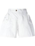 Dsquared2 Classic Bermuda Shorts, Women's, Size: 40, White, Cotton