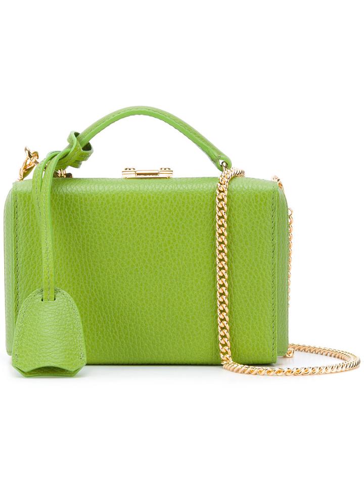 Mark Cross - Small Box Crossbody Bag - Women - Leather - One Size, Green, Leather