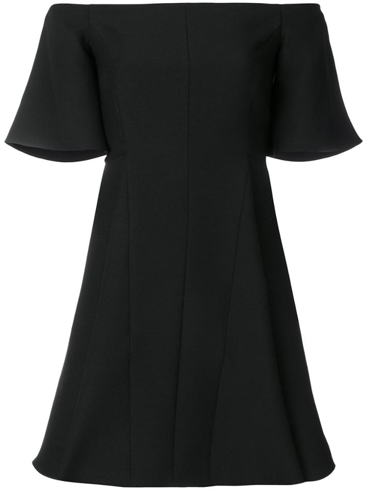Valentino Off The Shoulder Dress - Black