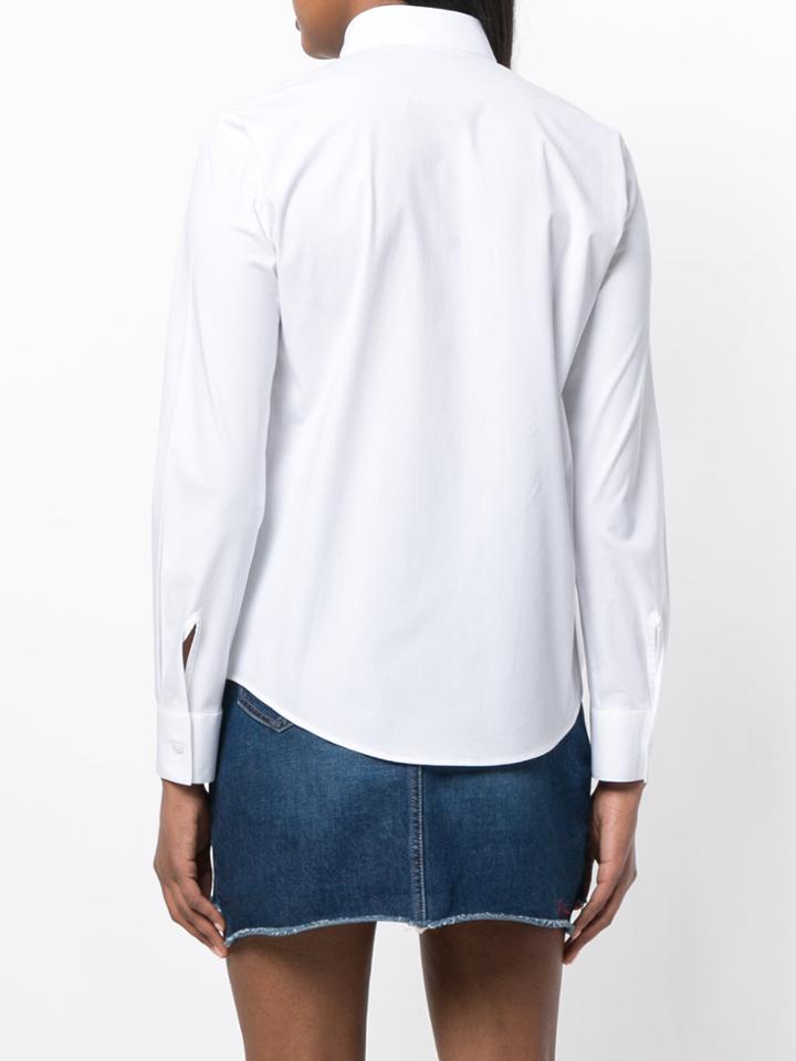 Love Moschino Pixel Heart Shirt - White