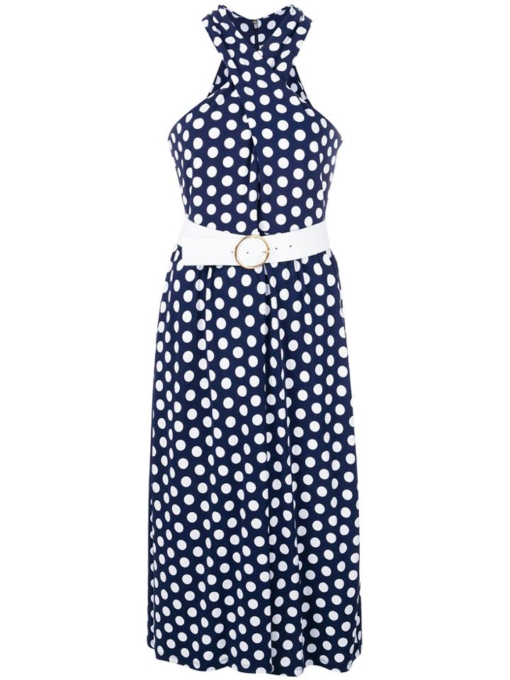 Michael Michael Kors Polka Dot Dress - Blue