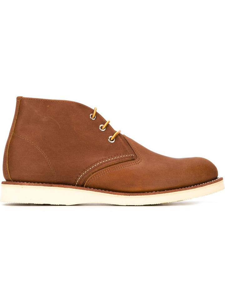 Red Wing Shoes Chunky Sole Chukka Boots