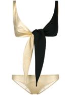 Lisa Marie Fernandez Two-tone Bikini - Gold