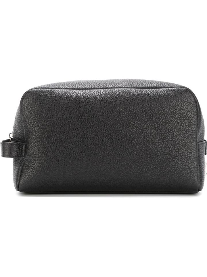 Dolce & Gabbana Grainy Textured Wash Bag
