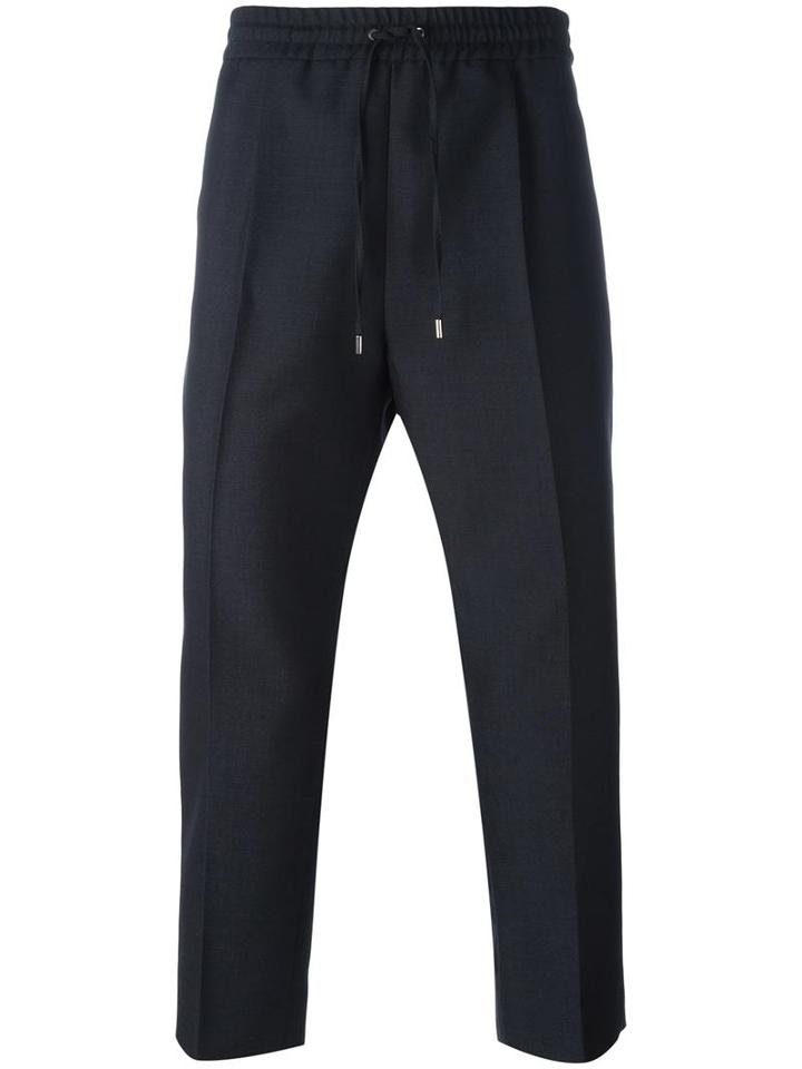 Gucci Jogging Inspired Pants, Men's, Size: 48, Grey, Cotton/wool/mohair