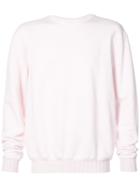 Amiri Ribbed Hem Sweatshirt - Pink & Purple