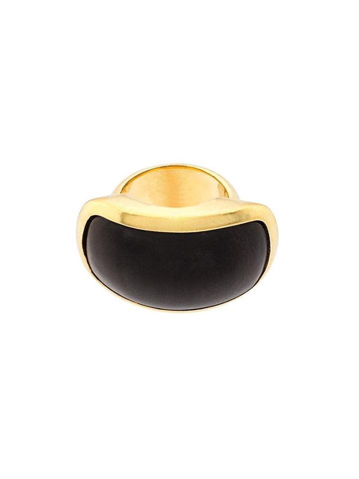 Maiyet 'signature Sculpt' Ring With Inlay, Women's, Size: 6, Metallic
