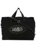 Zambesi Logo Print Holdall Bag - Black
