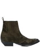 Roseanna Tucson Western Boots - Grey
