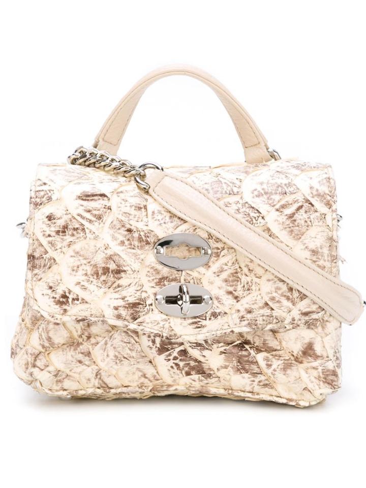 Zanellato Silver-tone Hardware Shoulder Bag