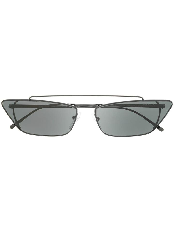 Prada Eyewear Ultravox Cat-eye Sunglasses - Black