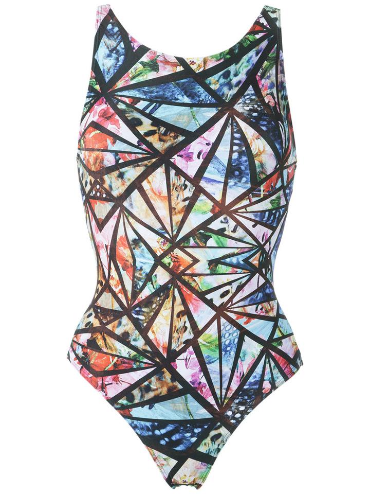 Lygia & Nanny - Printed Bodysuit - Women - Polyamide - 42, Polyamide