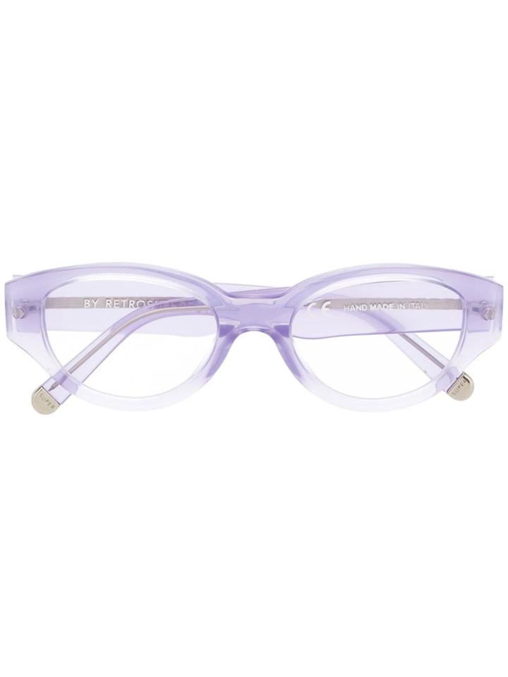 Retrosuperfuture Drew Mama Glasses - Purple