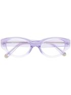 Retrosuperfuture Drew Mama Glasses - Purple