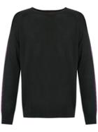 À La Garçonne - Knitted Jumper - Unisex - Cotton/polyester - M, Black, Cotton/polyester