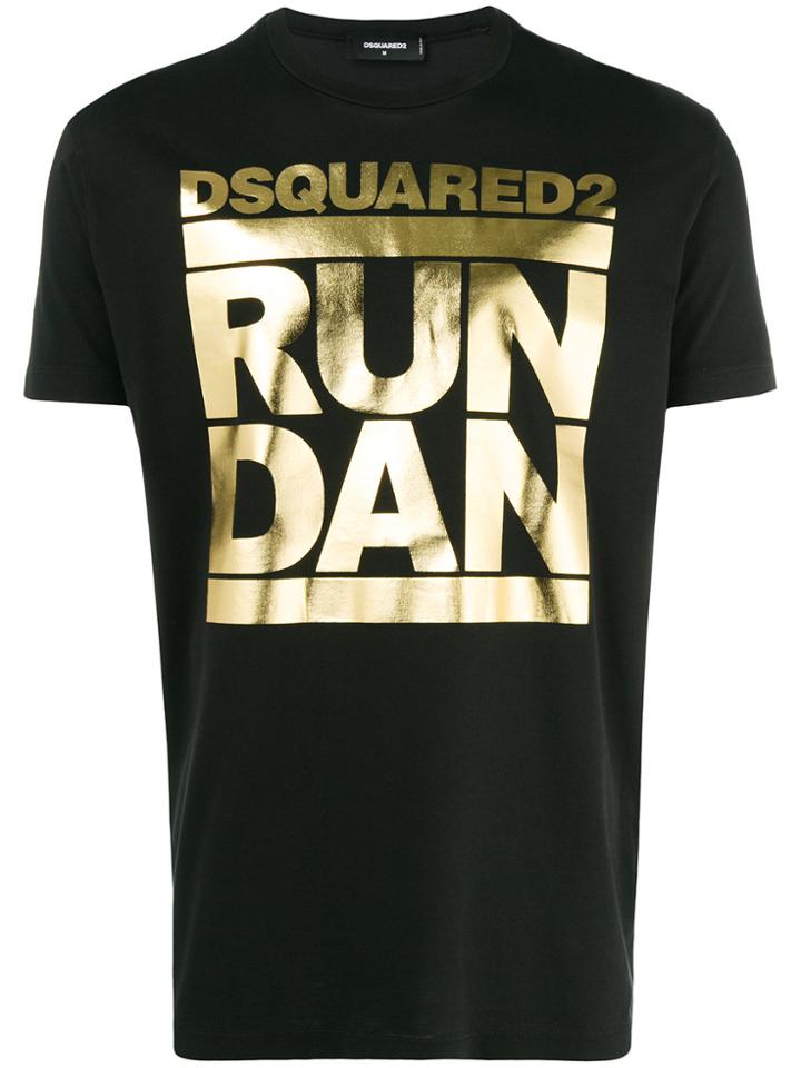 Dsquared2 Run Dan T-shirt - Black