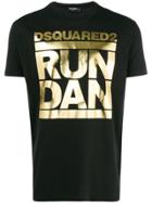 Dsquared2 Run Dan T-shirt - Black