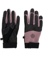 Stone Island Logo Print Gloves - Black