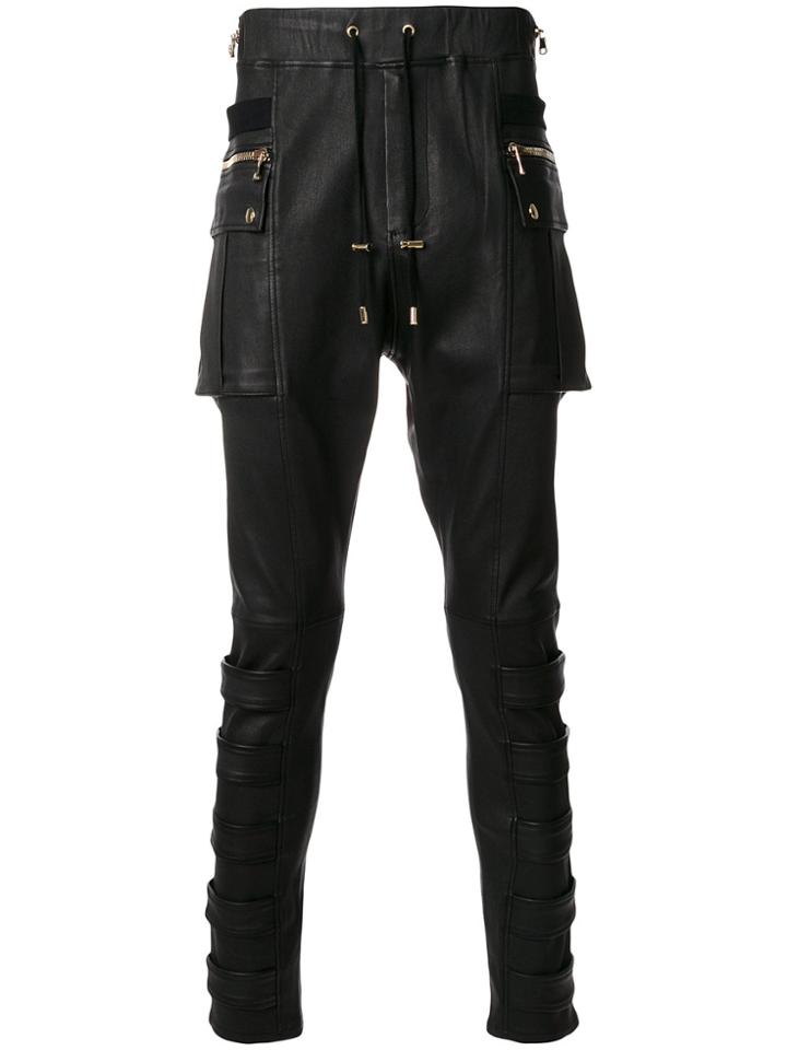 Balmain Cargo Trousers - Black