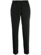 P.a.r.o.s.h. Tailored Cropped Trousers - Black