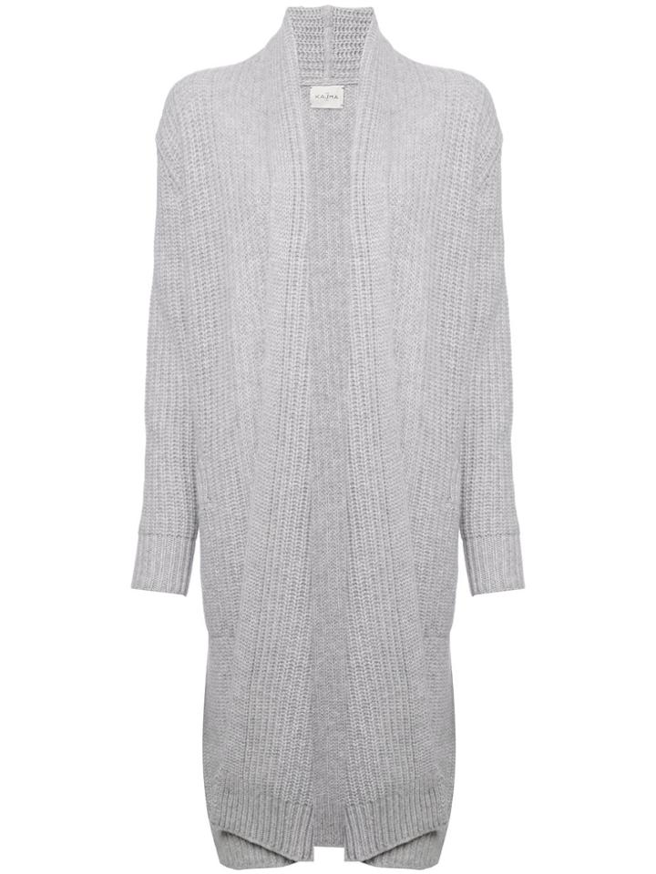 Le Kasha Bermuda Long Cardigan - Grey
