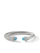 David Yurman Cable Topaz And Diamond Cuff - Ssabtdi