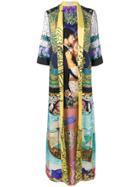 Rianna + Nina Long Floral Print Kaftan - Multicolour