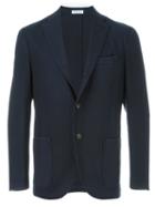 Boglioli Two Button Blazer, Men's, Size: 50, Blue, Cupro/wool