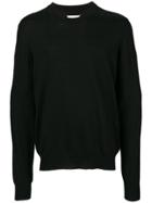 Maison Margiela Round Neck Classic Sweater - Black